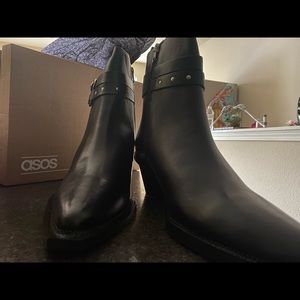 black heeled boots | asos | Uk 11 Us 12